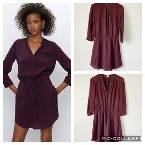Aritzia “Bennett” button up dress